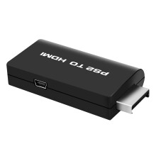 HDV-G300 PS2 zu 480i / 480p / 576i Audio Video-Konverter-Adapter mit 3,5-mm-Audio-Ausgang unterstuetzt alle PS2 Anzeigemodi
