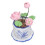 1:12 Scale Dollhouse Lotus Pot - 5cm Tall Resin 14