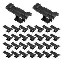 30Pc Solar Panel Frames Water Drained Clip Thickness 30mm PV Panels Auto Remove Stagnant Water Dust Outdoor Tool