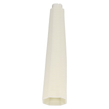 AC Line Cover 416 1-5HP 25 Inch PVC Duct White