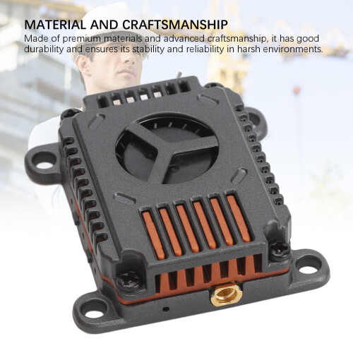 FPV Video Transmitter 5.8GHz VTX 3W Long Range Low Latency Adjustable Power for Racing Drone 2