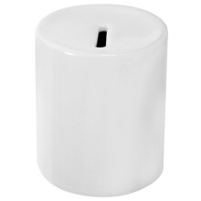 Large Capacity Ceramic Piggy Bank for Adults, Elegant Minimalist Money Saving Jar for Home Decor