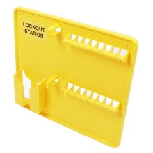 Wall Mounted Safety Lockout Station PP Plastic
