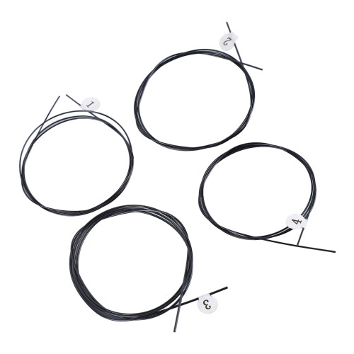 Nylon Saiten für Ukulele, schwarz, langlebig 2