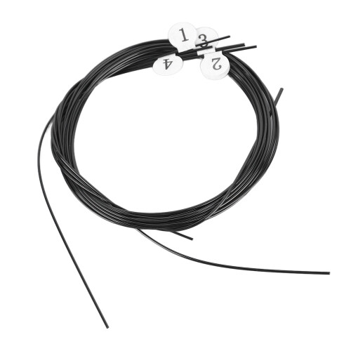 Nylon Saiten für Ukulele, schwarz, langlebig 1