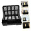 Plastic File Organizer A4 Document Storage Rack with MultiCompartment Layout for Office Desk 4