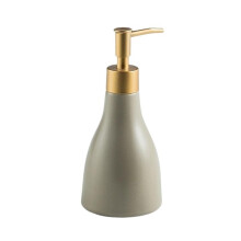 280ml Refillable Pump Bottle for Shampoo and Body Wash, Matte Plastic Empty Lotion Dispenser