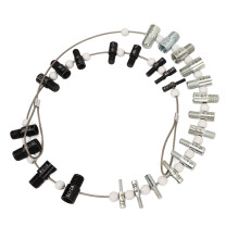 26Pcs Nut/Bolt Thread Gauge Carbon Steel M12x1.75
