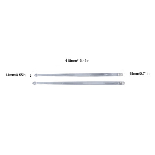 2PCS Color Changing Light Up Drumsticks, 200mAh 1