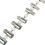 26-Pcs Nut & Bolt Thread Checker - Inch & Metric 8
