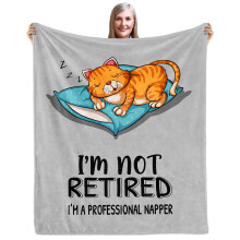 Retirement Blanket for Women 2025, Thoughtful Retirement Gift for Coworker, Soft Cozy Sentimental Keepsake
