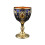 Sophisticated 100ml Retro Cup Wine Glass Suitable For-Navy Blue 1