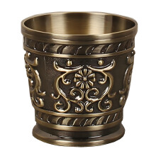 Unique Retro Theme Cocktail Mug Small Capacity Metal-S
