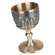 Unique Russian Themed Metal Wine Cup Metal Shot Glass-Qinggu