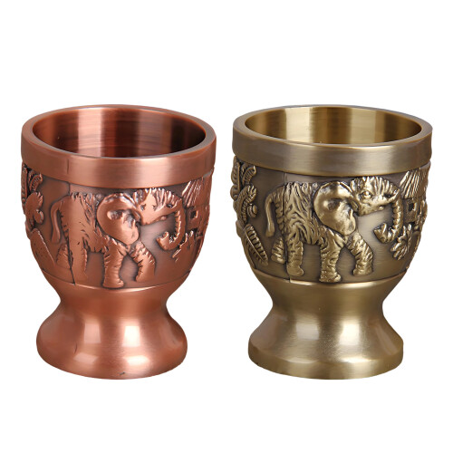 Unique Brasses Colored Elephant Bar Set Sturdy-Honggu 2PCS 1