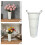 Galvanized Flower Bucket with Handle Farmhouse Decorative-White 3
