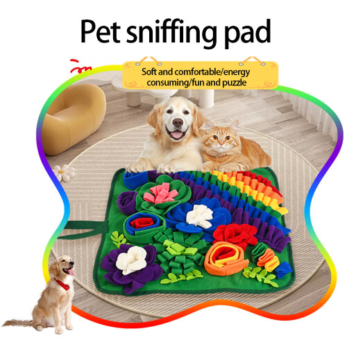 Interaktives Schnüffel-Hundespielzeug, weiche Matte, 1