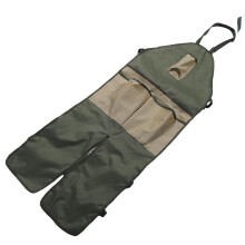 Waterproof Gardening Apron 600D Oxford Cloth Adjustable FullLength Unisex Design with Multiple Pockets Green