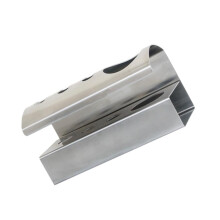 Self Adhesive Toothbrush Holder Wall Mount, Stainless Steel Space Saving Bathroom Organizer