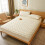 Twin XL Fitted Sheet Beige Quilted Mattress Protector, Soft Microfiber Deep Pocket Elastic Fit 2