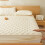 Twin XL Fitted Sheet Beige Quilted Mattress Protector, Soft Microfiber Deep Pocket Elastic Fit 3