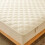 Twin XL Fitted Sheet Beige Quilted Mattress Protector, Soft Microfiber Deep Pocket Elastic Fit 5