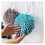 Round Microfiber Hand Towel White 1PC Fast Drying Soft Fluffy Bathroom and Kitchen Use 2