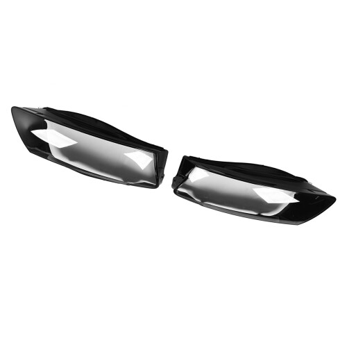Pair Headlight Lens Cover 8T0941030 Transparent
