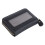 Card Wallet Black Leather 10 Slots Zipper Compact 3