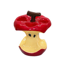 Core Ceramic Toothbrush Holder and Pen Organizer, Compact MultiItem Storage for Bathroom or Desk