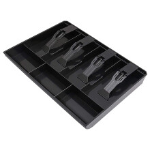 Cassetto del Registratore di Cassa - Sostituzione del Vassoio del Denaro Contante Vassoio per L'Inserimento del Registratore di Cassa 4 Banconote/3