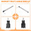 Clamp-Type Flexible Shaft Rotary Grinder Bracket Electric Mill Telescopic Bracket Desktop Support Workbench Hook Rack 7