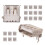 20 Pcs USB Female Type A 4-Pin DIP Right Angle Plug Jack Socket Connector 7