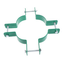 Tree Support Stake with Iron Fixing Bracket, WeatherResistant Metal Stabilizer for Outdoor Trees 10cm