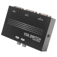 2 In 1 Out VGA VGA 2 PORTE a monitor two sources MANUAL  SPLITTER