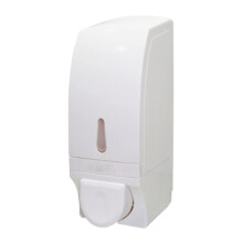 Foam Soap Dispenser Wall Mounted, Manual Hand Sanitizer Dispenser for Bathroom and Kitchen, LeakResistant Dual Mount Design