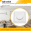 LED Dimmer , Flush-Mounted Dimmer for Dimmable LED and Halogen, 5-300 W Dimmer  LED, Phase Control Dimmer 6