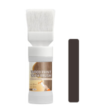 Hochhaftender Goldfolien-Pinsel auf-schwarzer Walnuss1
