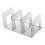 Tragbarer Regal-Organizer, einfache Montage,-Schwarz 3 Gitter 1
