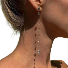Water Drop Necklace/Bracelet/Earrings Elegant Waterdrop-6