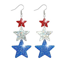 Elegant Independence Day Themed Drop Earrings Fashion-11