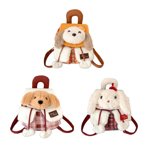Plaids Hunderucksack, Tagesrucksack mit-Orangenhund 1