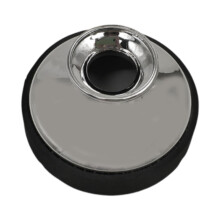 Alto Saxophone Mute for Practice and Sound Control, Professional Silver Finish