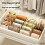 Home Storage Solution Handbag Divider Perfect-Black 4 squares 5