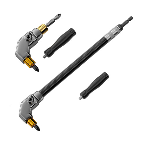 Right Angles Drill Adapter Screwdriver Bit-Double head model 2