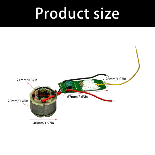 16.8V Lithium Drill Control Board With Efficient Motor Design 2