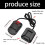 Low weight 18V Battery Adapter With Direct Current Power Port 3