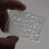 Stabile, transparente Silikon-Bastelform im 6