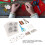 Heat Shrink Sheets Kit SemiTransparent 8x6cm Pack 3