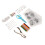 Heat Shrink Sheets Kit SemiTransparent 8x6cm Pack 5
